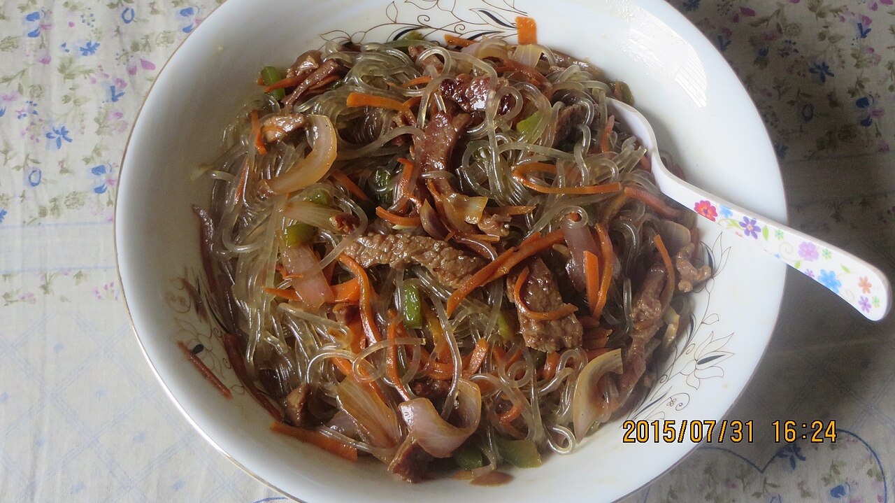 국제시장 비빔당면