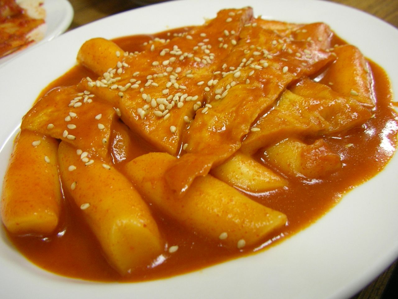 통인시장 기름떡볶이